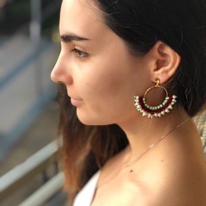 Hand Made Earrings. Colombian Style